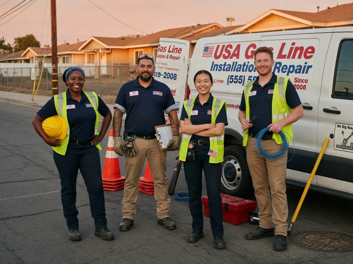 Gas Line Installation company in Amity, AR